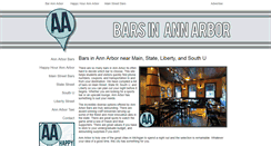 Desktop Screenshot of barsinannarbor.com